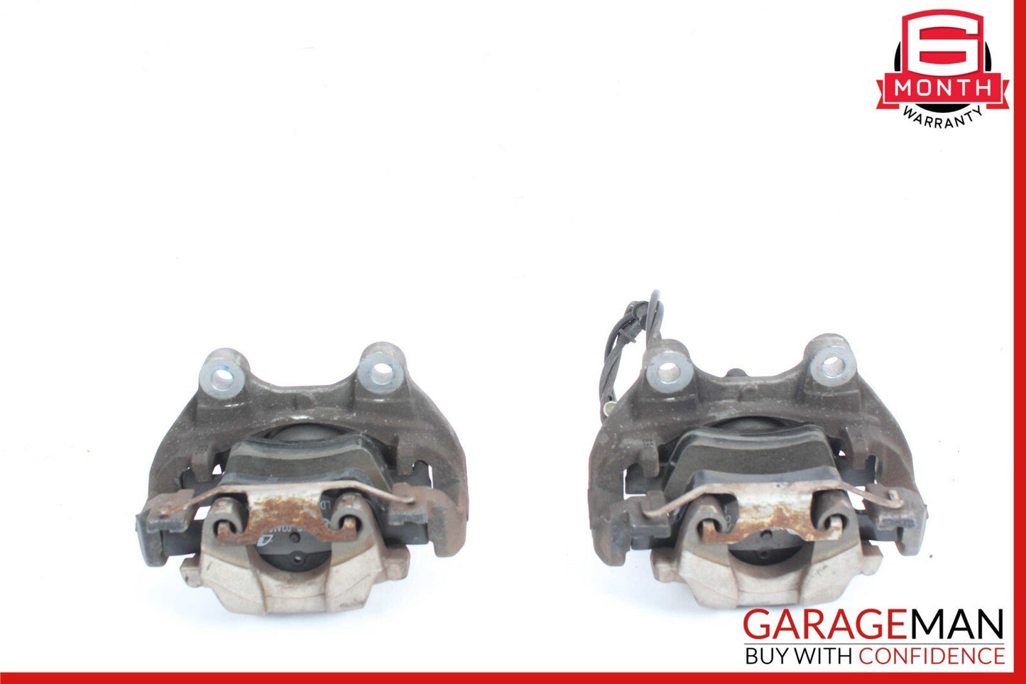 07-12 Mercede R230 SL550 Rear Left & Right Brake Caliper Calipers Set OEM