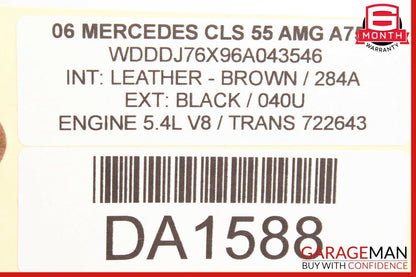 06-08 Mercedes W219 CLS55 CLS500 Parktronic Control Module PDC 2195450332 OEM