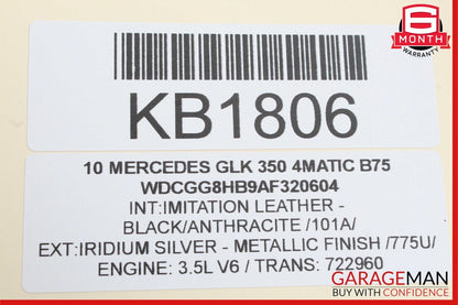 09-12 Mercedes X204 GLK350 Floor Gear Shift Shifter Selector Box 2042674124 OEM