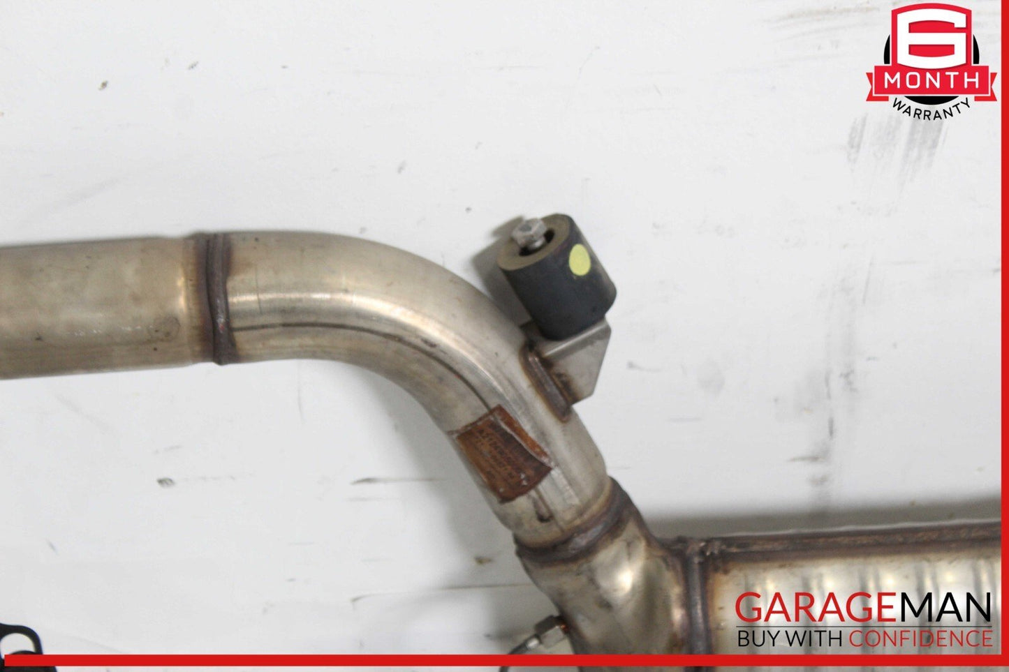 11-13 Mercedes W212 E350 Diesel Bluetec Center Exhaust Pipe Silencer OEM