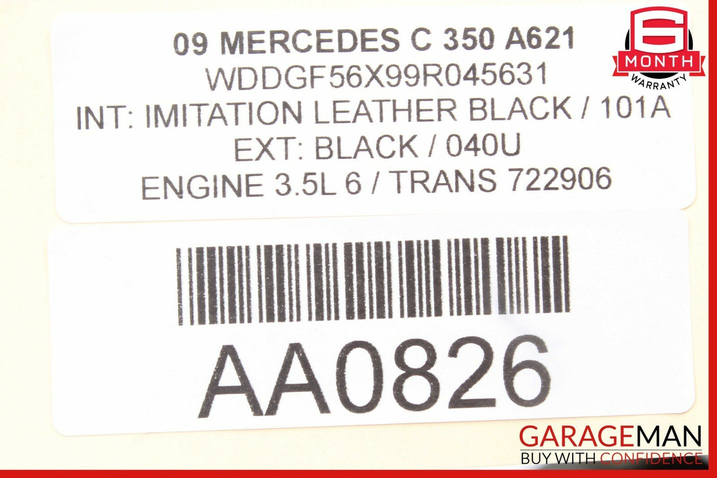 08-14 Mercedes W204 C350 C300 Front Right Side Door Control Module OEM