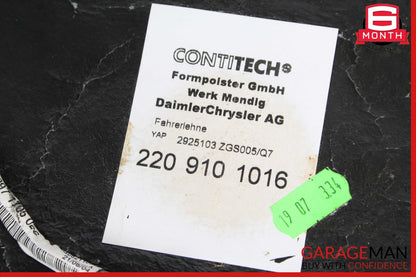 03-06 Mercedes W220 S55 S65 AMG Front Left or Right Top Upper Seat Cushion OEM