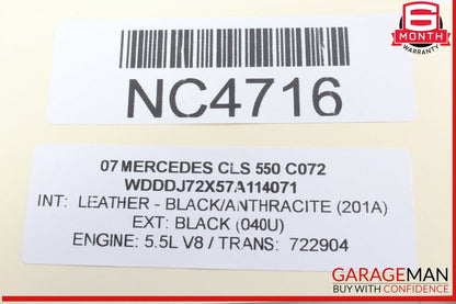 06-11 Mercedes W219 CLS550 CLS63 AMG A/C AC Heater Climate Control Unit OEM