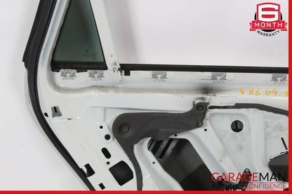 08-14 BMW X6 Rear Left Exterior Door Shell OEM