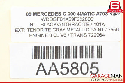 08-11 Mercedes W204 C300 C63 AMG Rear Left Side Door Control Module Unit OEM