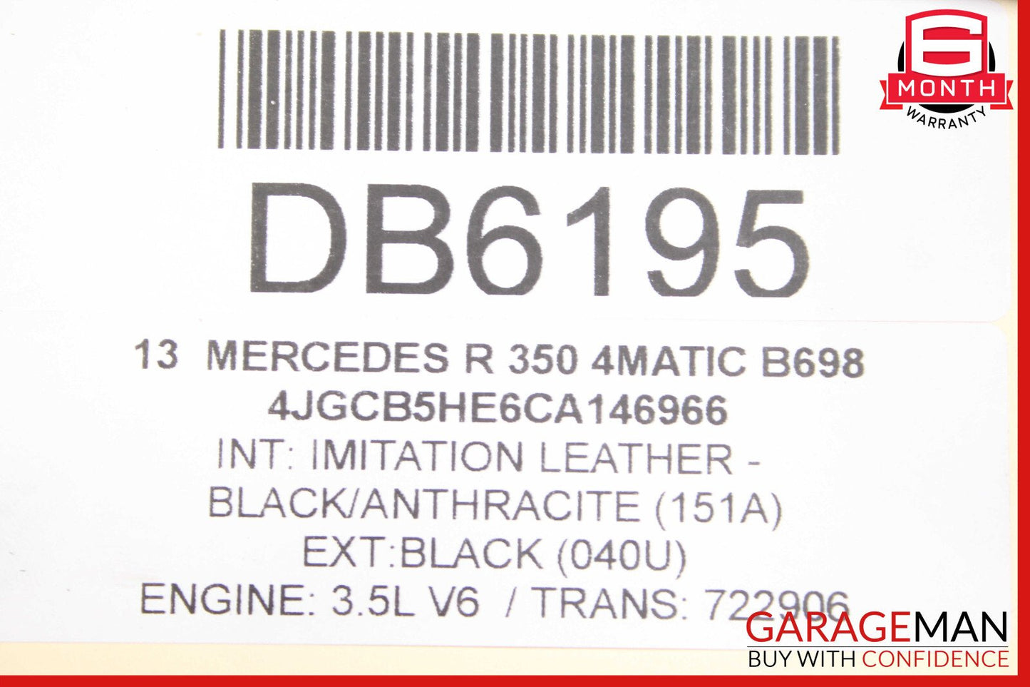 06-13 Mercedes W251 R350 R500 Left Driver Side Rocker Skirt Molding Panel OEM