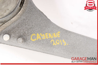 11-18 Porsche Cayenne 958 3.0L Front Engine Crossmember Mount Bracket OEM