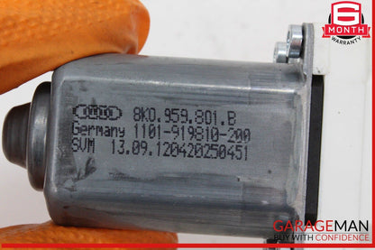 09-18 Audi Q5 SQ5 Front Left Driver Side Window Regulator Motor 8K0959801B OEM