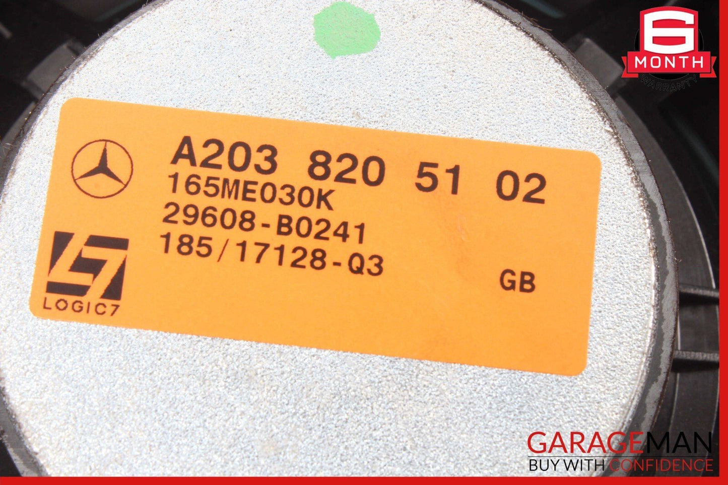 01-09 Mercedes W209 CLK350 CLK500 Door Sound Audio Speaker 2038205102 OEM