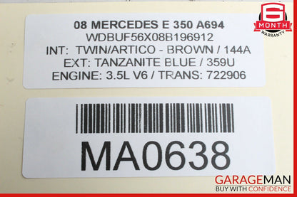 03-09 Mercedes W219 CLS550 E350 E500 AC A/C Air Cooling Conditioning Condenser