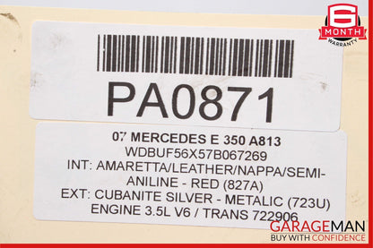07-12 Mercedes X164 GL450 ML550 722.9 7G AWD Automatic Transmission 722.904 OEM