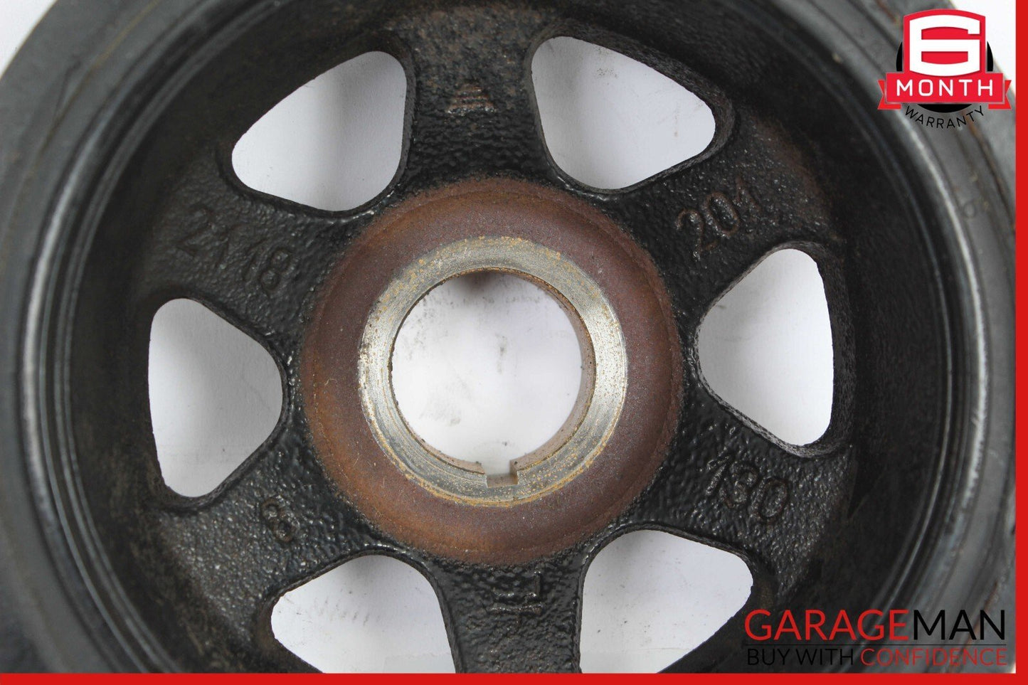 06-12 Mercedes W204 C300 C350 Engine Motor Crankshaft Crank Shaft Pulley OEM