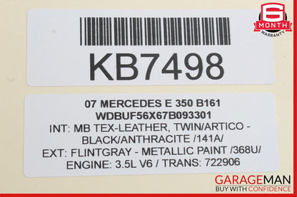 03-09 Mercedes W211 E350 E500 Front Left Driver Door Lock Latch Actuator OEM