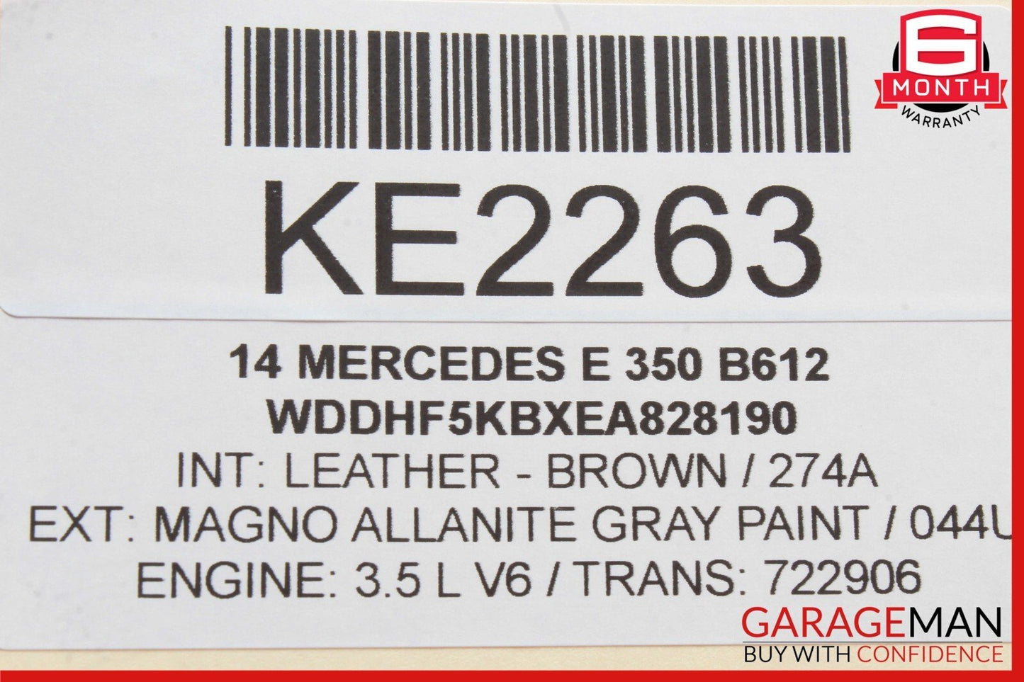 08-16 Mercedes W212 E350 C350 Front Right Door Window Regulator Motor OEM