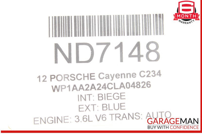 11-14 Porsche Cayenne 958 3.6L Trans Transmission Transfer Case OEM