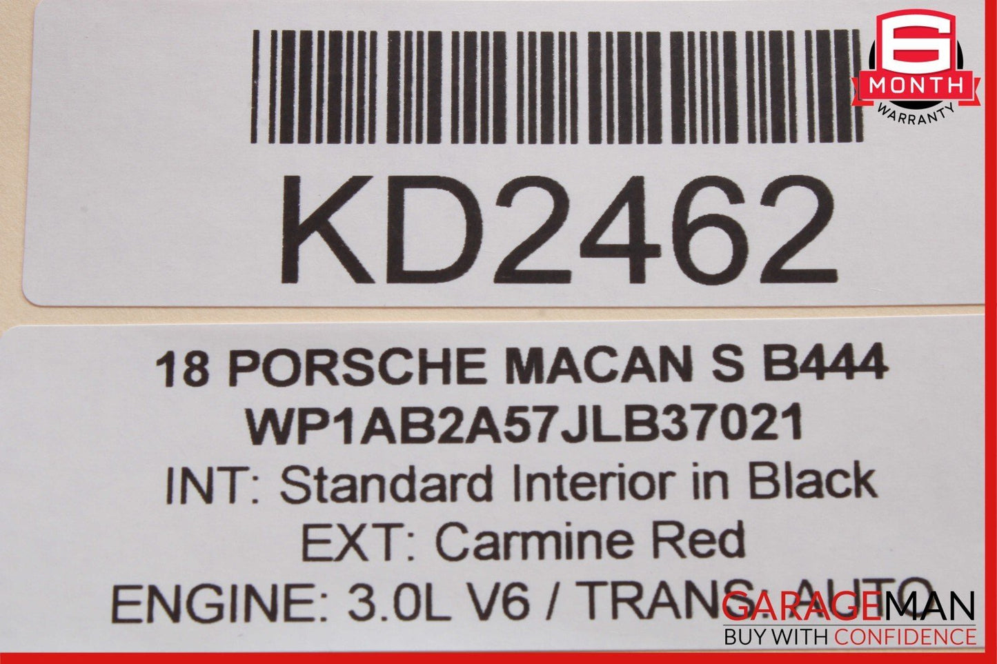 17-18 Porsche Macan 95B Speedometer Odometer Instrument Cluster Gauge Assembly