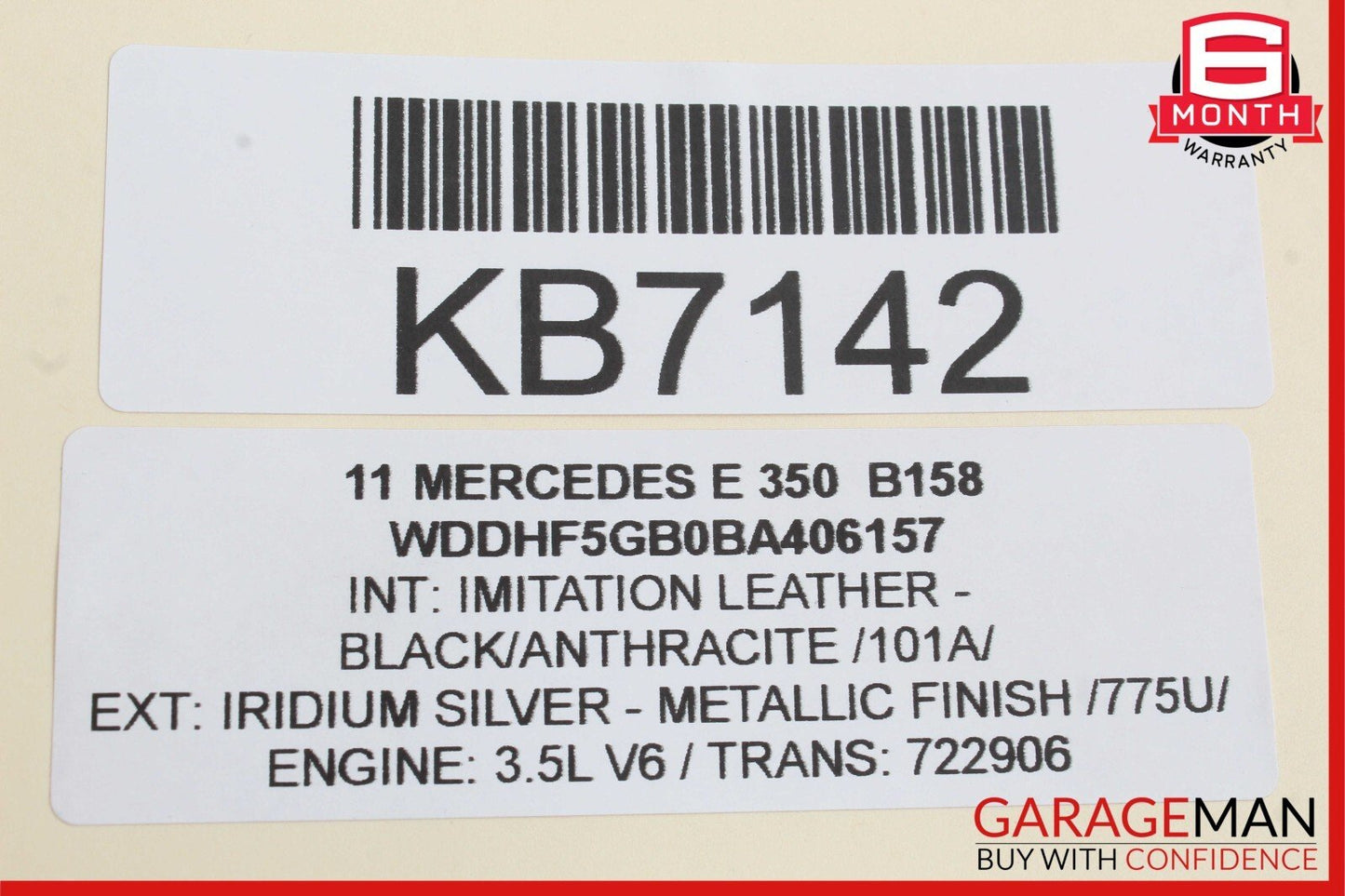 10-13 Mercedes W212 W207 E350 E500 Steering Wheel w/ Paddle Shifters Black OEM