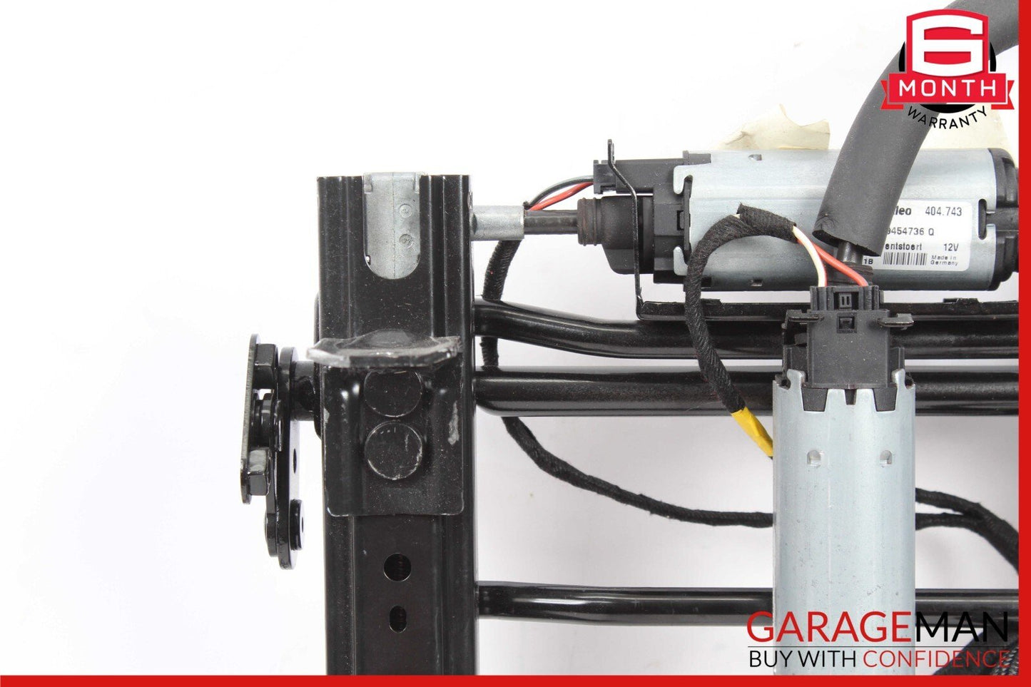 03-13 Maserati Quattroporte S Rear Left Seat Rail Track Frame w/ Motors OEM