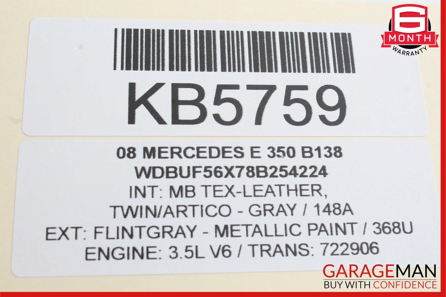 03-09 Mercedes W211 E500 E550 E320 Rear Left Side Door Controller Module Unit