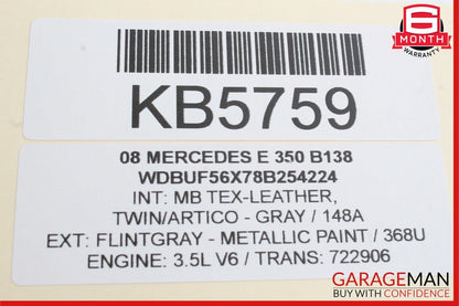 03-09 Mercedes W211 E500 E550 E320 Rear Left Side Door Controller Module Unit