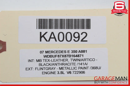 03-09 Mercedes W211 E350 Front Left Side Door Lock Latch Actuator Keyless Go OEM