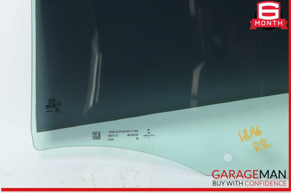 12-18 Audi A6 Rear Right Side Door Window Auto Glass OEM