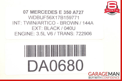 03-12 Mercedes W211 E350 SLK280 GL550 E320 Seat Control Module Right Side OEM