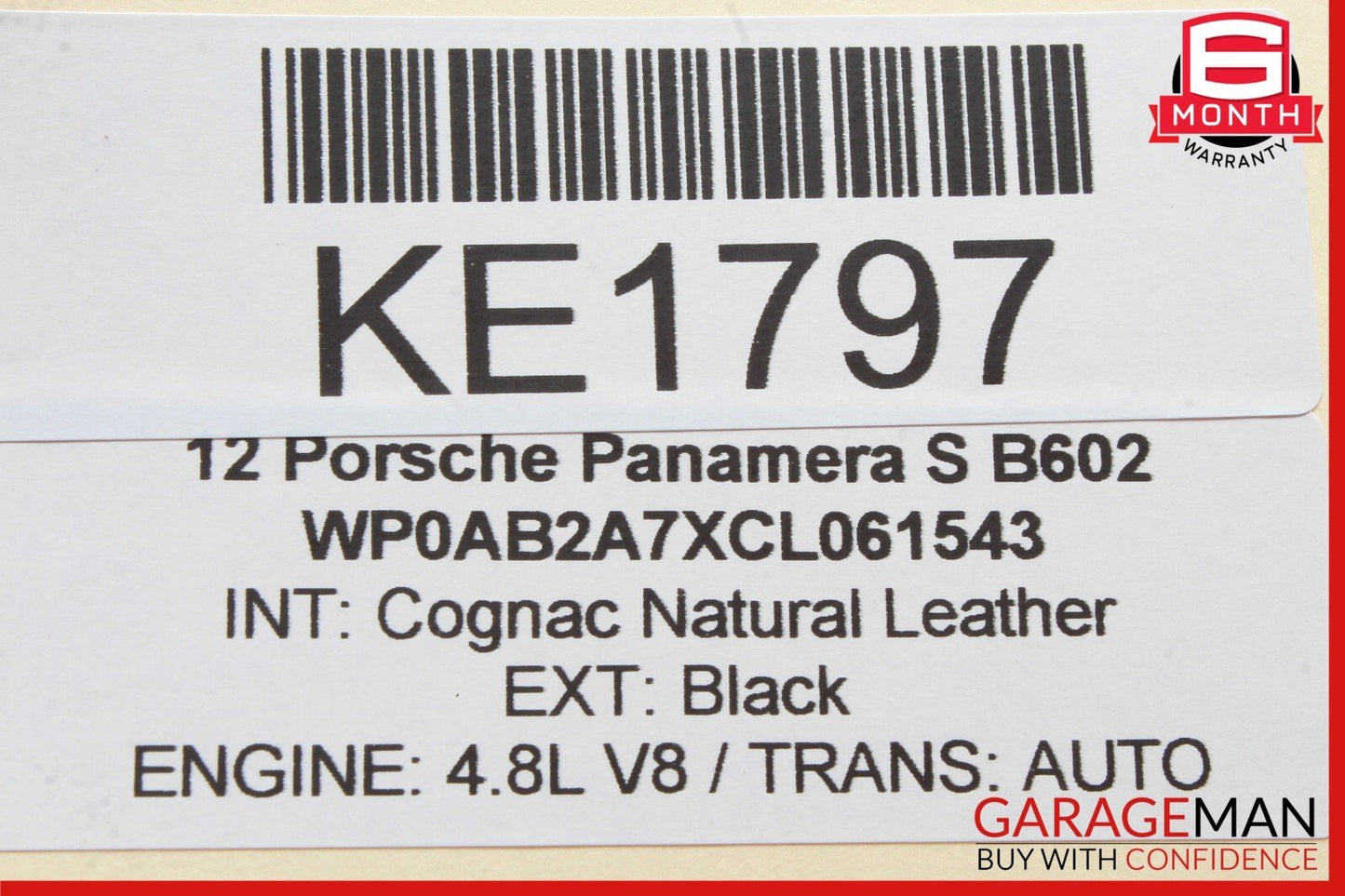 10-15 Porsche Panamera S BCM Front Body Control Module Unit 7PP907064 OEM