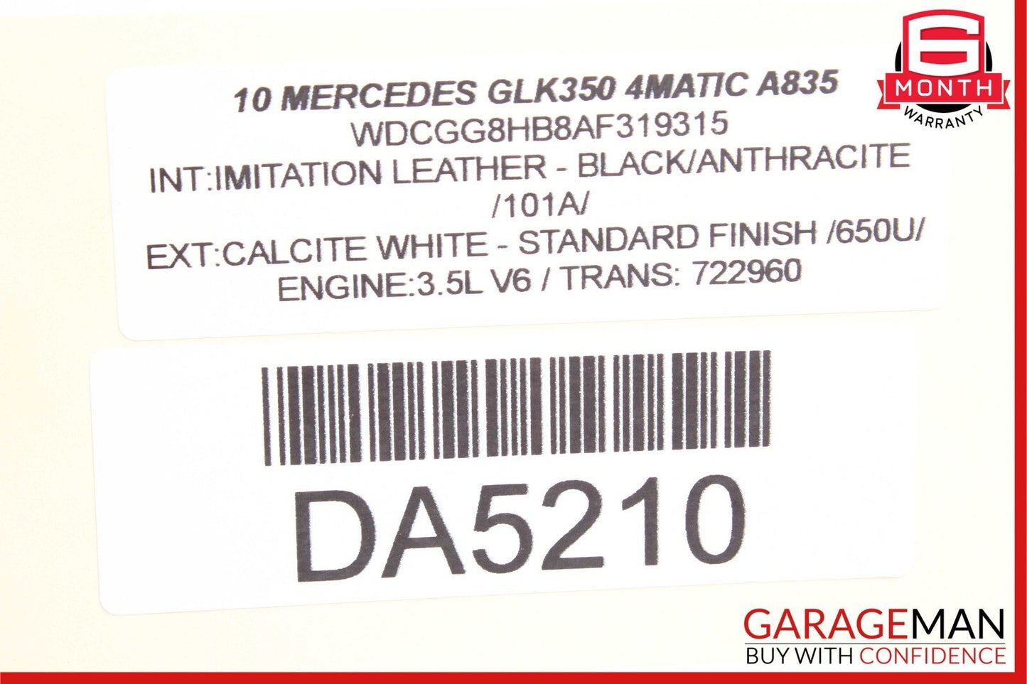 08-11 Mercedes X204 GLK350 C350 Speedometer Odometer Instrument Cluster Gauge