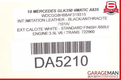 08-11 Mercedes X204 GLK350 C350 Speedometer Odometer Instrument Cluster Gauge