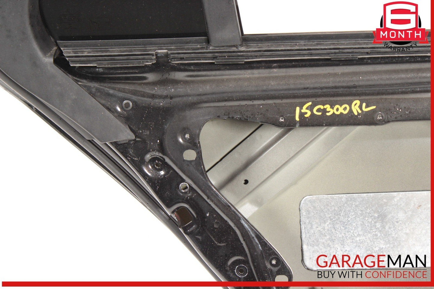 15-21 Mercedes W205 C300 C400 Sedan Rear Left Side Exterior Door Shell Black OEM