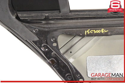 15-21 Mercedes W205 C300 C400 Sedan Rear Left Side Exterior Door Shell Black OEM