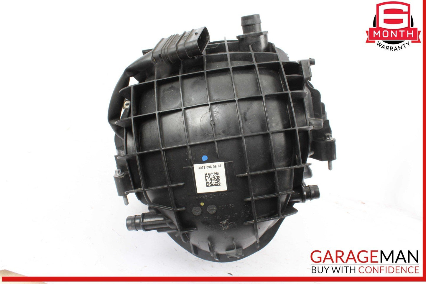 Mercedes W218 CLS550 Air Intake Manifold Distributor Engine Intercooler Radiator