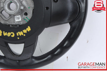 17-24 Mini Cooper S Countryman Front Left Driver Side Steering Wheel Black OEM