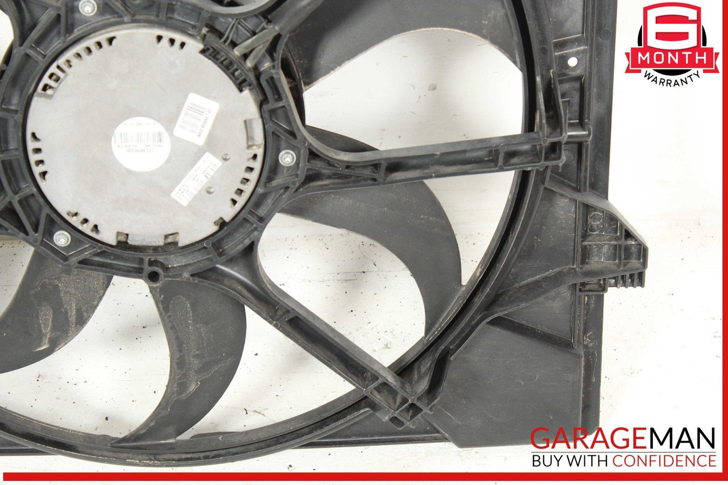 07-14 Mercedes W221 S550 S350 CL550 Engine Cooling Fan Shroud Motor Assembly