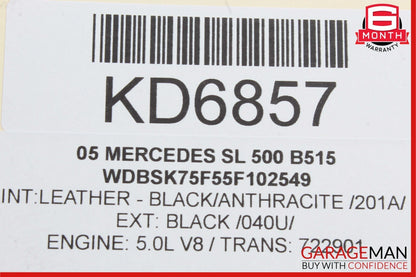 03-12 Mercedes R230 SL500 Rear Right Side Wheel Spindle Knuckle Hub Bearing OEM