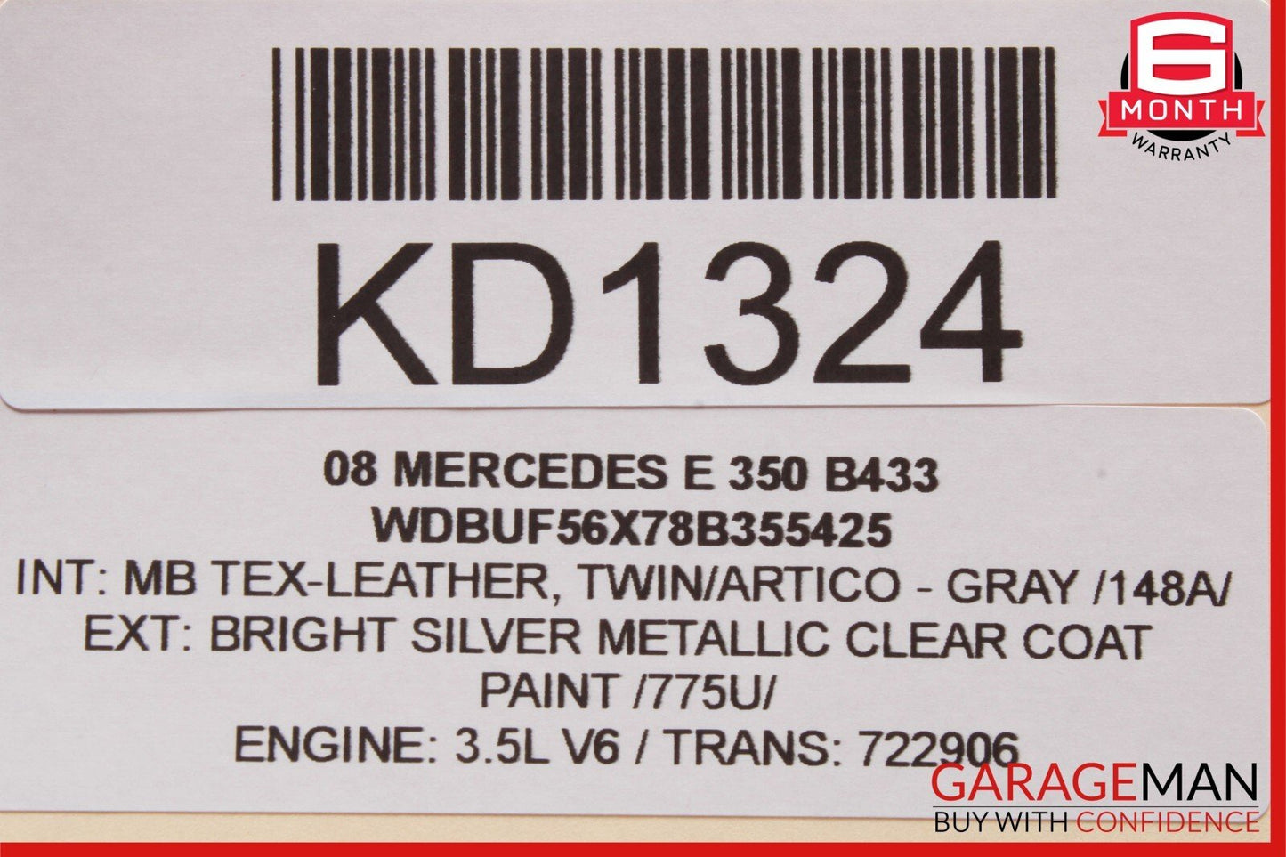07-09 Mercedes W211 E350 E550 Rear Left & Right Side Door Audio Sound Speakers