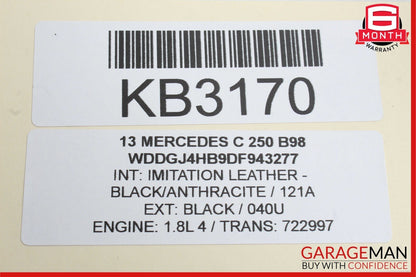 08-14 Mercedes W204 C300 C250 C350 RWD Front Left Lower Control Arm
