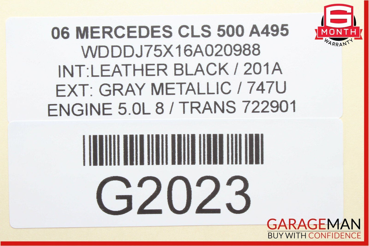 03-06 Mercedes W219 CLS500 E500 CL500 Engine Motor Air Intake Cleaner Filter OEM