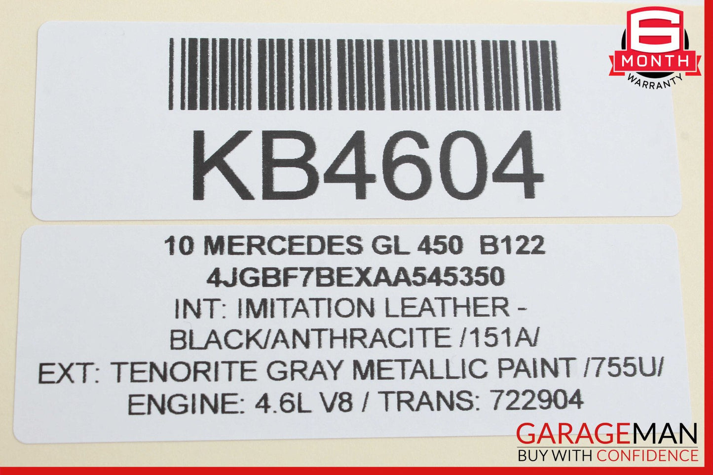06-13 Mercedes X164 GL450 ML350 R350 Front Right Side Door Control Module OEM