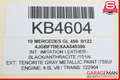 06-13 Mercedes X164 GL450 ML350 R350 Front Right Side Door Control Module OEM