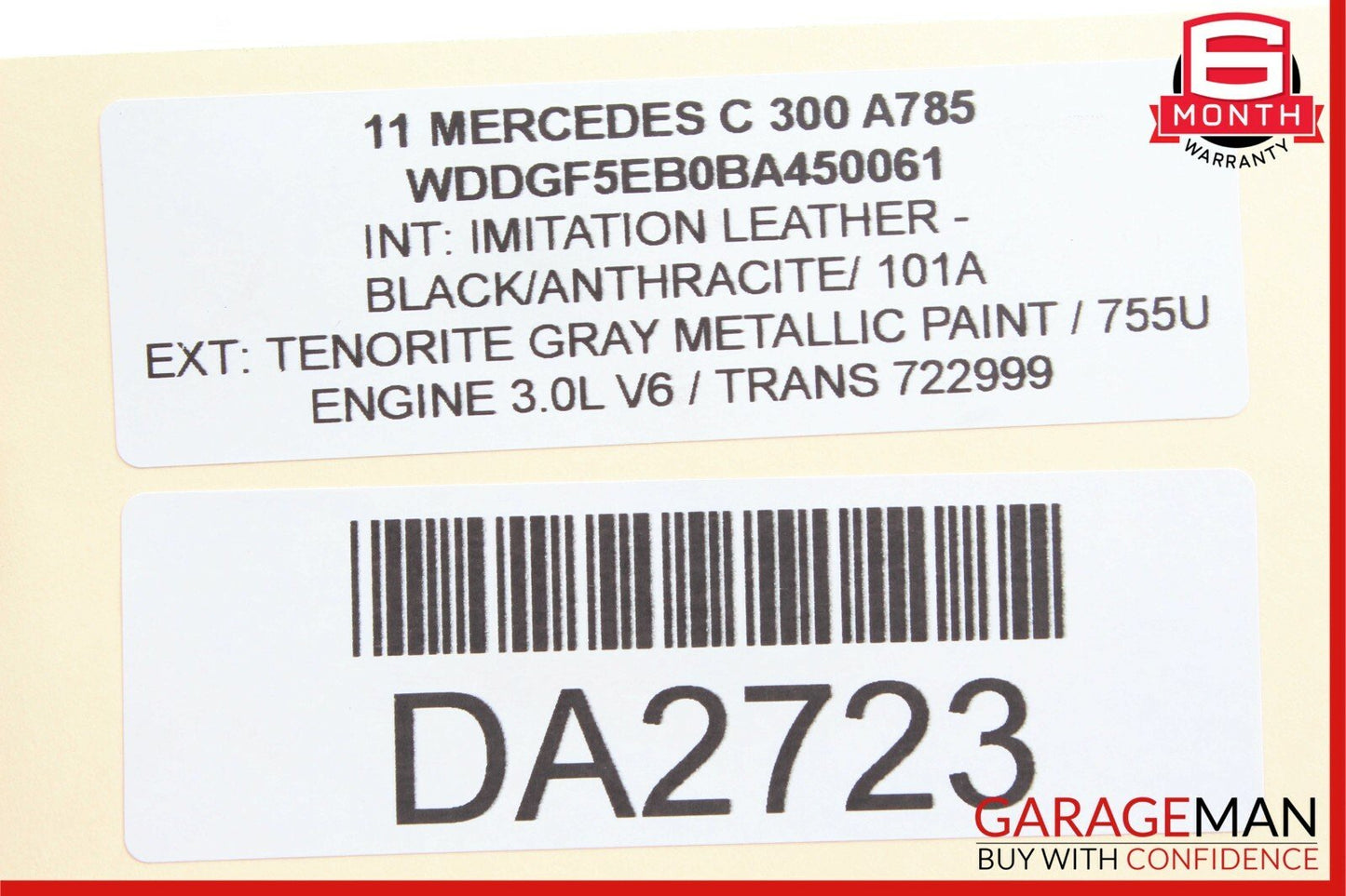 08-14 Mercedes W204 C300 AC A/C Climate Control Switch Trim Cover Bezel Wood