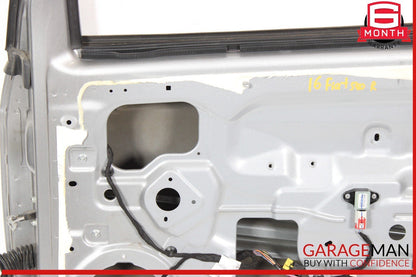12-17 Fiat 500 Front Right Passenger Side Door Shell Panel Silver OEM
