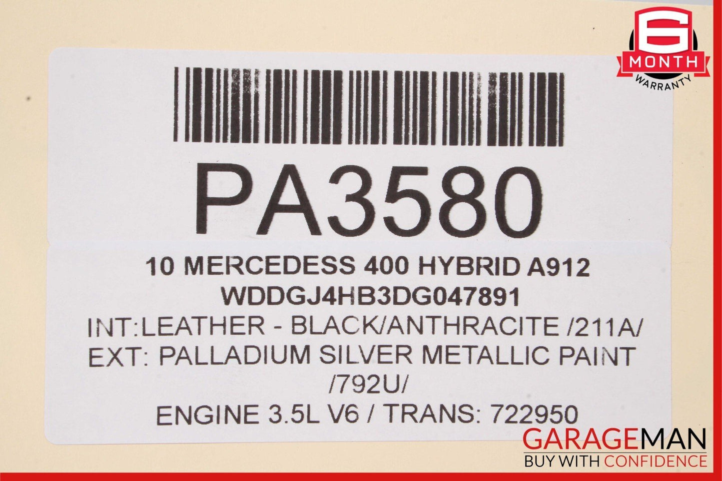 07-13 Mercedes W221 S400 CL600 S65 Engine Water Aux Intercooler Radiator OEM
