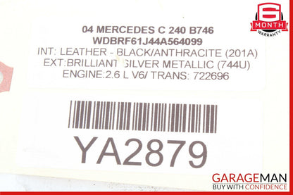 01-07 Mercedes W203 C320 C240 Front Right Headlight Support Bracket OEM