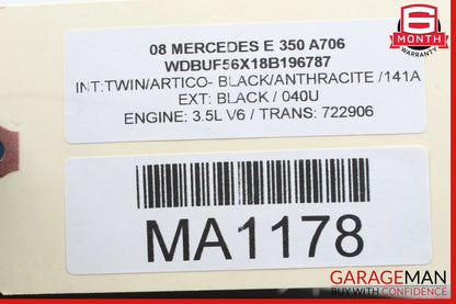 03-11 Mercedes W211 E350 CLS550 Front Right Side Seat Control Module Unit