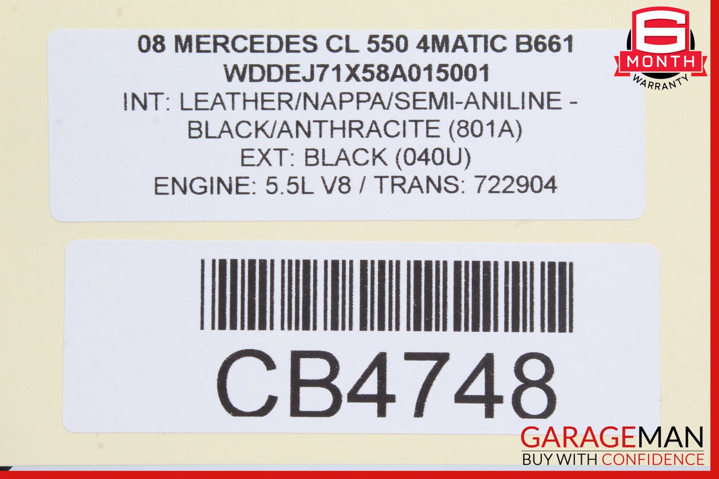 07-09 Mercedes W221 S550 S450 CL550 Center Console Multi Function Switch Control