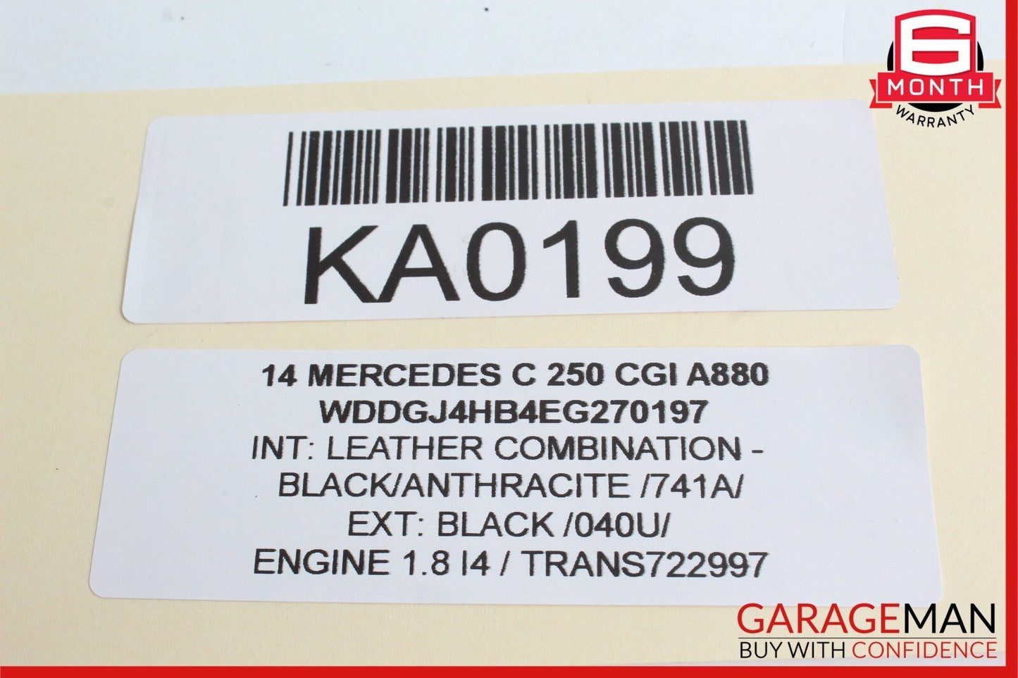 12-14 Mercedes W204 C250 C350 Coupe Front Right Door Panel Tweeter Speaker Cover