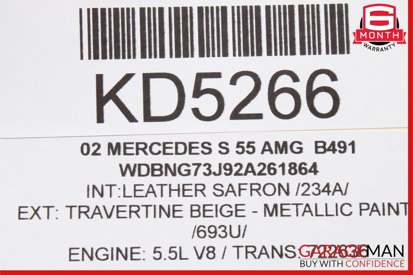 00-06 Mercedes W220 S55 AMG CL500 Voice Command Communication Control Module OEM