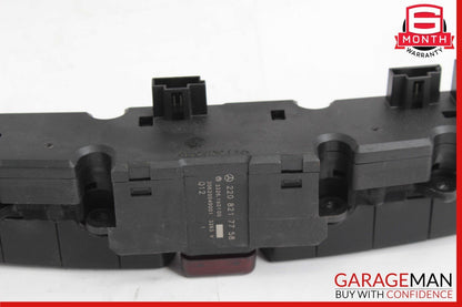 03-06 Mercedes W220 S430 Dashboard Center ESP Hazard Door Lock Switch Control